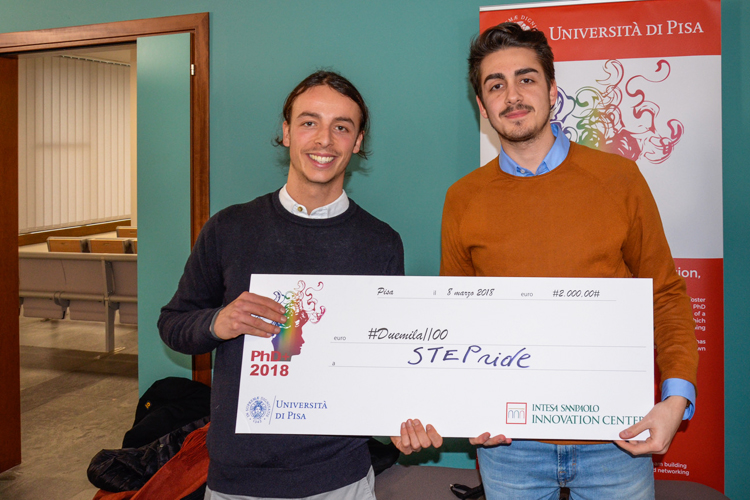 Giulio Santi e Federico Cinquini. (Foto da Università di Pisa).