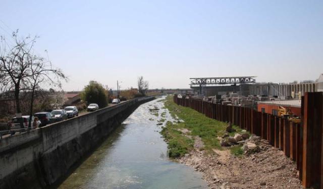 Il torrente Carrione (Carrara)