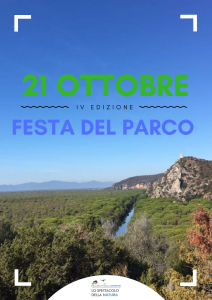 Eventi festa del parco 21 ottobre 2018