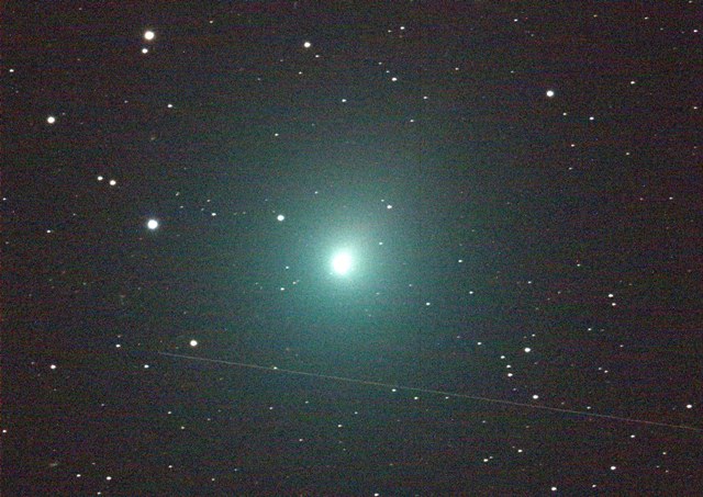 La cometa di Natale (foto da Planetario di Stia)