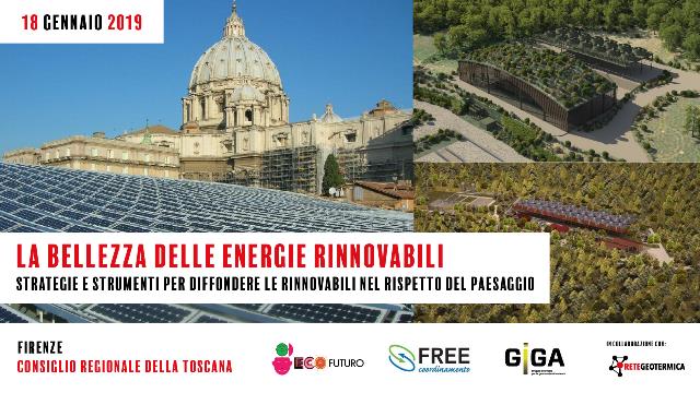 La bellezza delle rinnovabili_convegno 18 gennaio