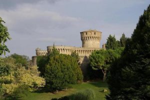 La fortezza medicea sede del carcere di Volterra