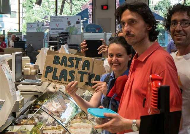 Foto dalla pagina Facebook di Fridays for future Firenze