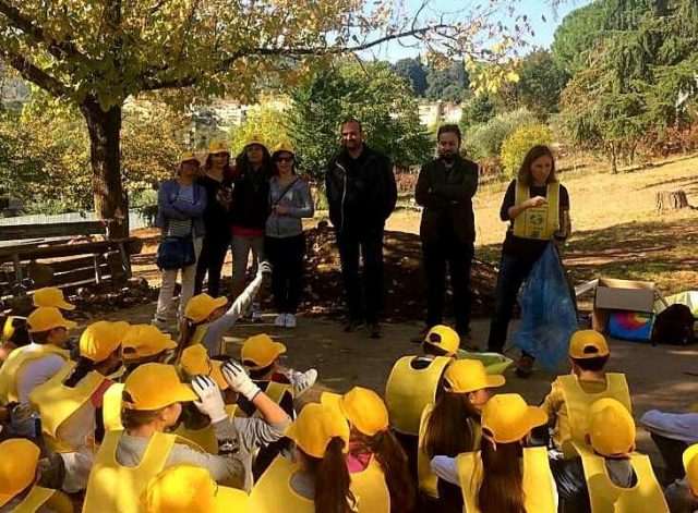 L'edizione 2018 di Puliamo il mondo. (foto Comune di Carmignano)