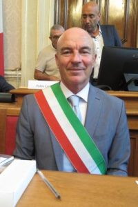 Il sindaco di Livorno Luca Salvetti