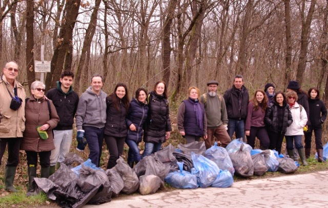 Amici del Padule di Fucecchio, giornata di pulizia al lago di Sibolla