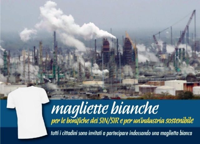 magliette bianche manifesto