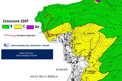 Cartografia di Punta Penisola