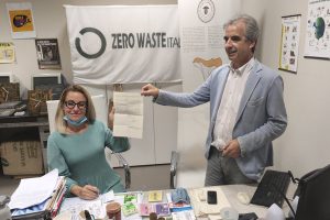 Irene Galletti Movimento 5 stelle, M%S, Rossano Ercolini, Zero Waste, protoccolo rifiuti zero, Toscana ambiente.