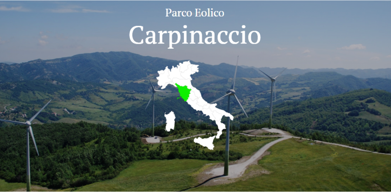 parco eolico Carpinaccio