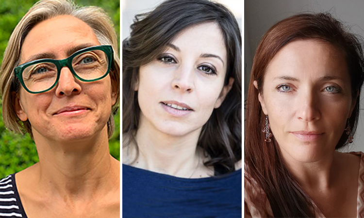 Da sinistra: Paola Vecchia, Daniela Cipolloni e Teresa Paoli.