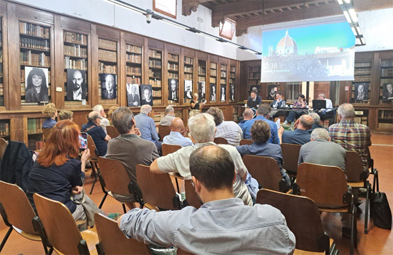 Sala storica Dino Campana della Biblioteca delle Oblate.