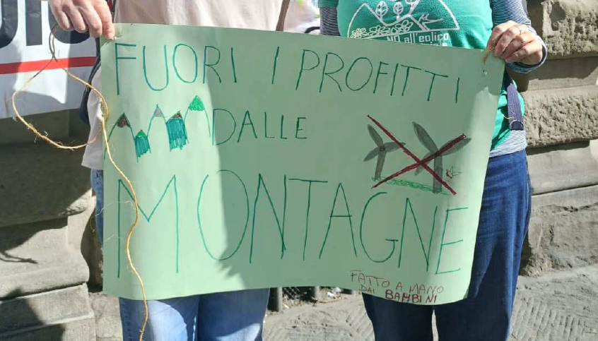 Foto dal Coordinamento dei Comitati Territoriali delle Cinque Montagne