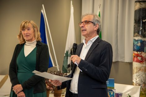 Alessandra Onorato e Rossano Ercolini (Foto di Marco Spagnesi)